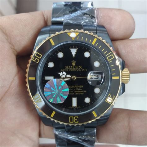 rolex hitam submariner